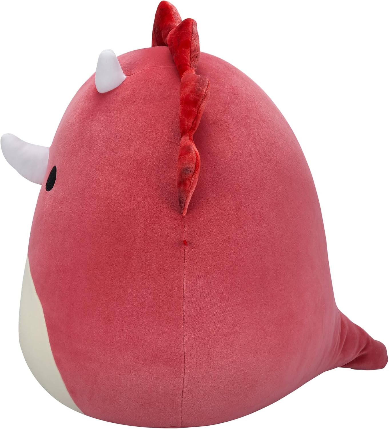 Squishmallows Original 20 Polegadas - Tristão, o Triceratops Vermelho