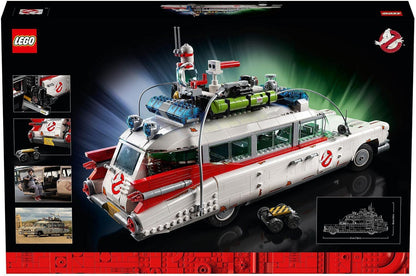 LEGO Icons Ghostbusters ECTO-1 Kit para carro, conjunto grande para adultos, ideia de presente para homens, mulheres, ela, ele, modelo colecionável para exibição, decoração nostálgica para casa 10274