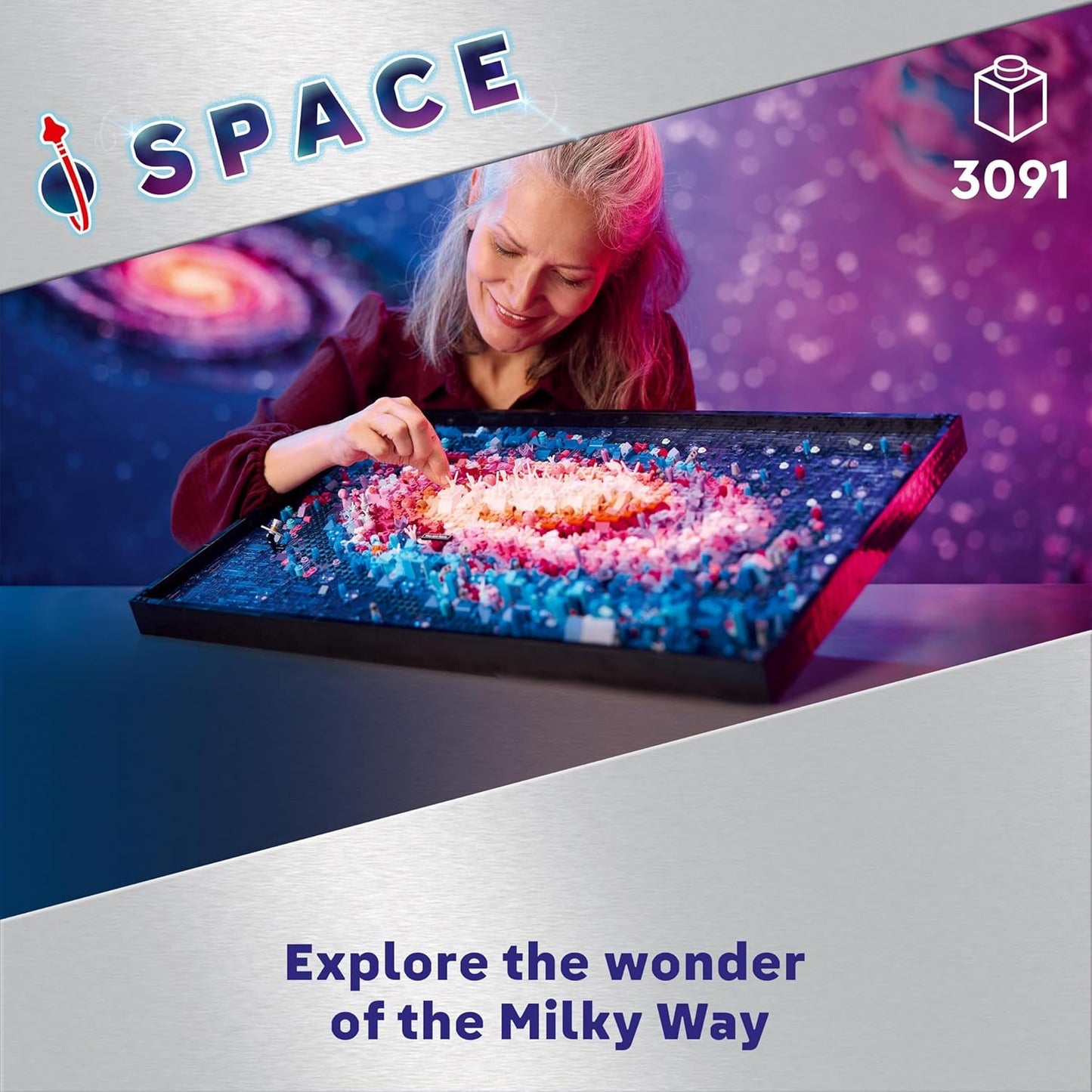 LEGO 31212 Conjunto Art The Milky Way Galaxy