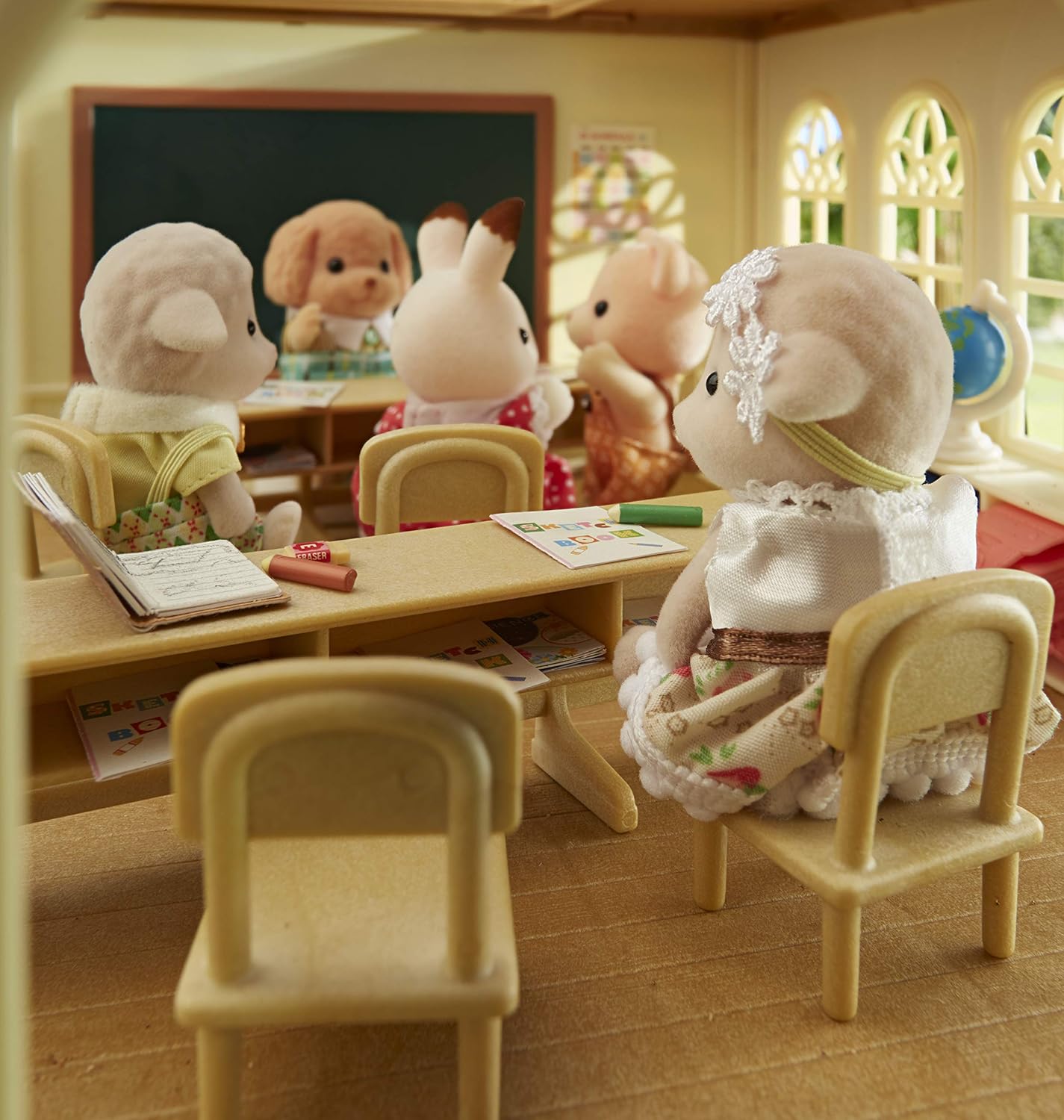 Sylvanian Families Família de ovelhas - conjunto de casa de bonecas 5619