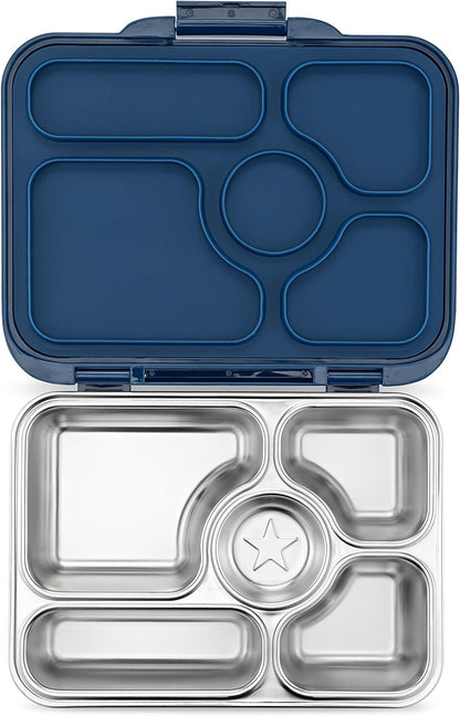 Yumbox Caixa Bento de aço inoxidável Presto (azul Santa Fé)