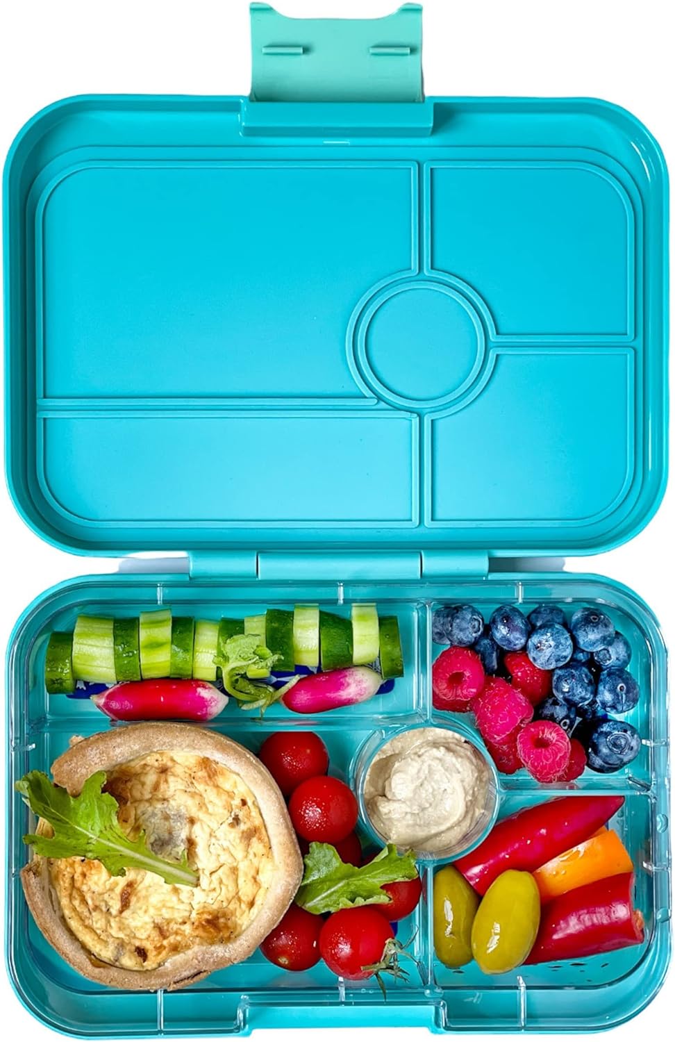 Yumbox TAPAS Tamanho Maior - Lancheira Bento à prova de vazamentos com 5 compartimentos para pré-adolescentes, adolescentes e adultos (Greenwich Green)…