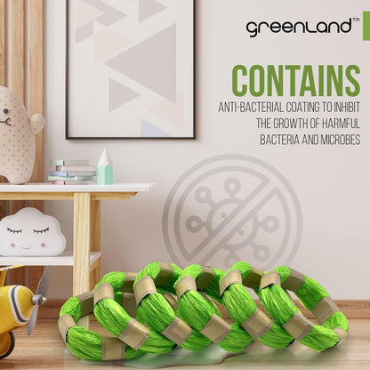 Anéis de filme de recarga ecológicos Greenland® compatíveis com Tommee Tippee Refis Eco Sangenic & Twist & Click (pacote com 6)