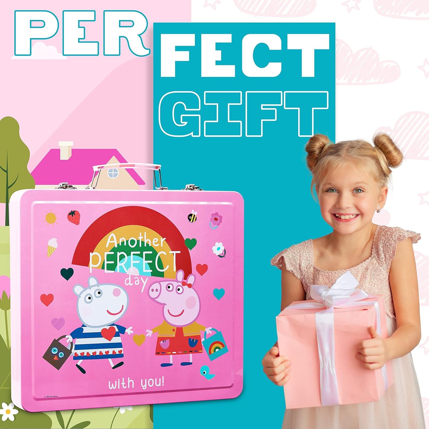 Peppa Pig Art Set - lápices de colores para niños