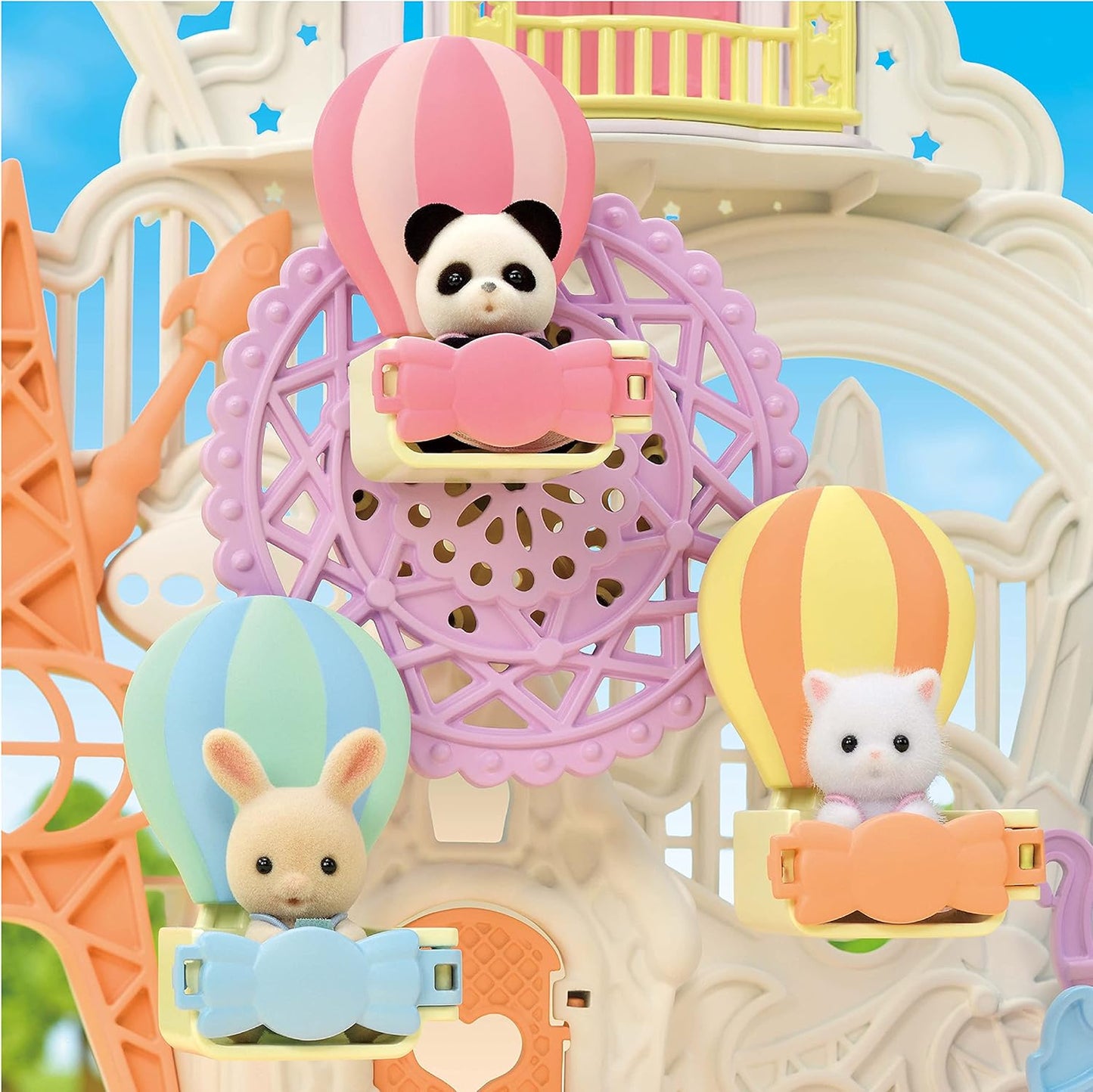 Sylvanian Families Parque de diversões para bebês - conjuntos de brinquedos 5538