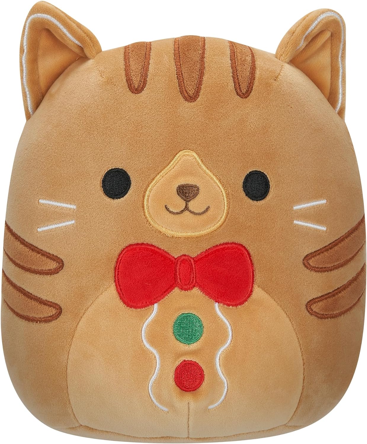 Squishmallows Pelúcia ultramacia original de 7,5 polegadas para gato de gengibre de tamanho pequeno