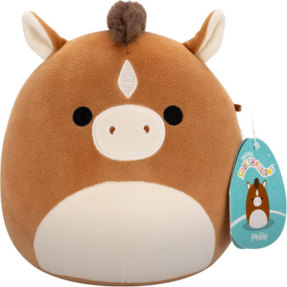 Squishmallows Original de 7,5 polegadas Philip, o Cavalo Marrom