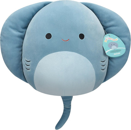 Squishmallows originales de 12 pulgadas - Akilah the Blue Polkadot Stingray