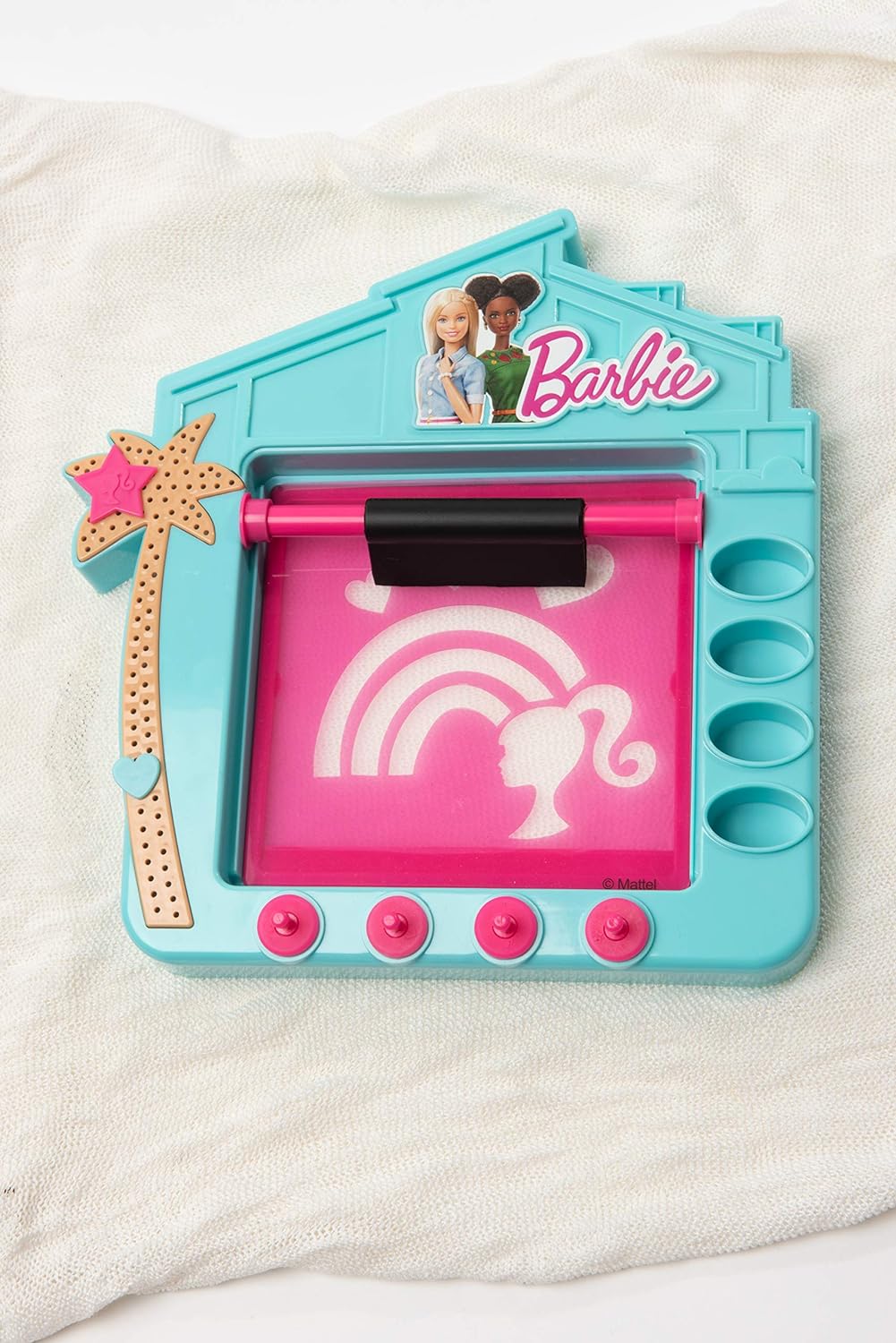 Estudio de impresión Barbie con muñeca | Kit de impresión inicial | Impresora de camisetas para niñas.