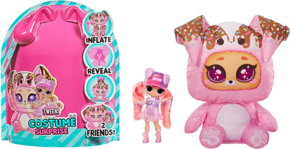 LOL. Surpresa! Fantasia de adolescente surpresa Ali Dance Fashion Doll com fantasia inflável de cachorrinho rosa e várias surpresas, incluindo modas e acessórios fabulosos - ótimo para crianças de 4 anos ou mais