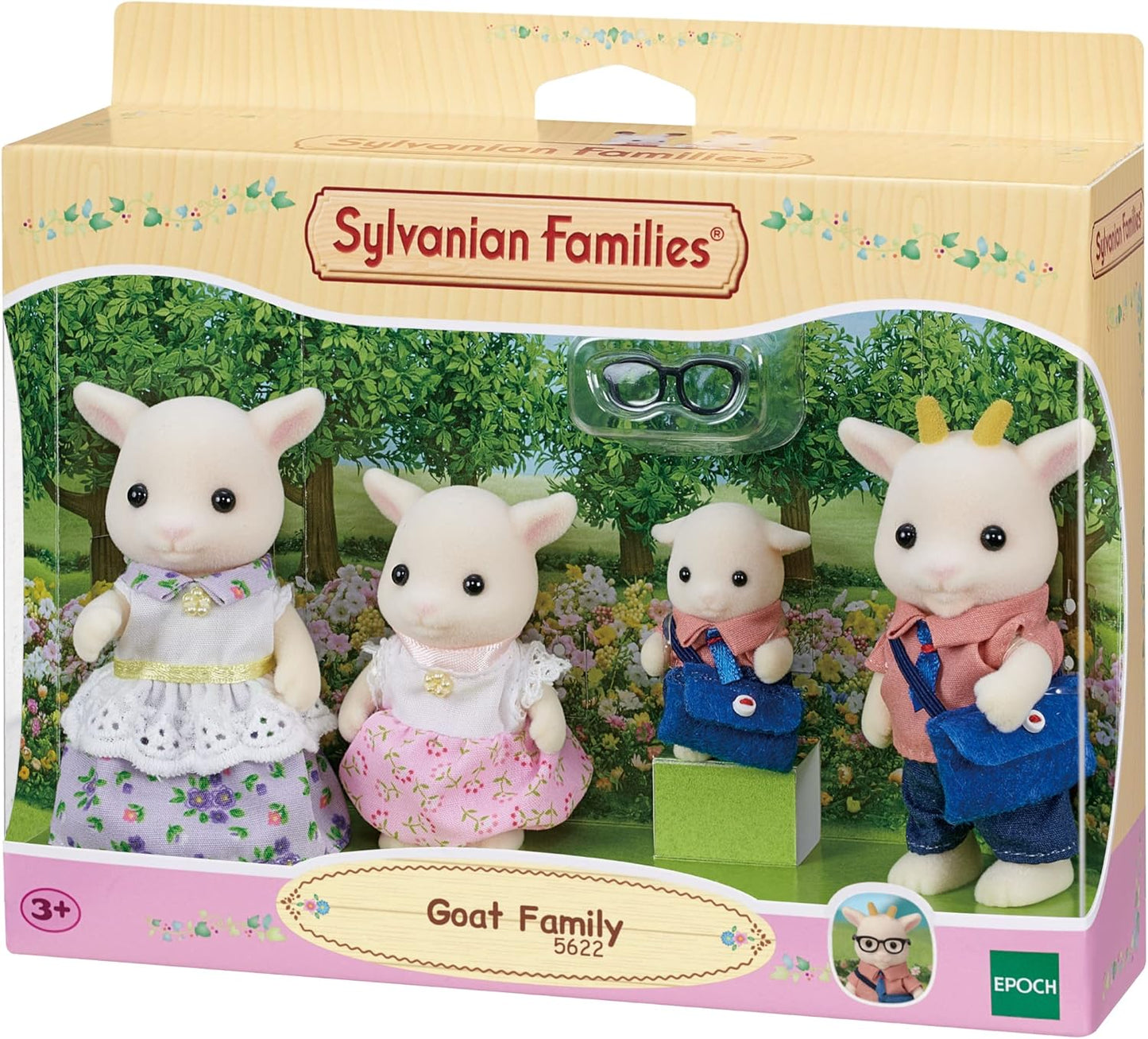 Sylvanian Families Família de cabras - conjunto de casa de bonecas 5622