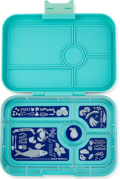 Yumbox TAPAS Tamanho Maior - Lancheira Bento à prova de vazamentos com 5 compartimentos para pré-adolescentes, adolescentes e adultos (Greenwich Green)…