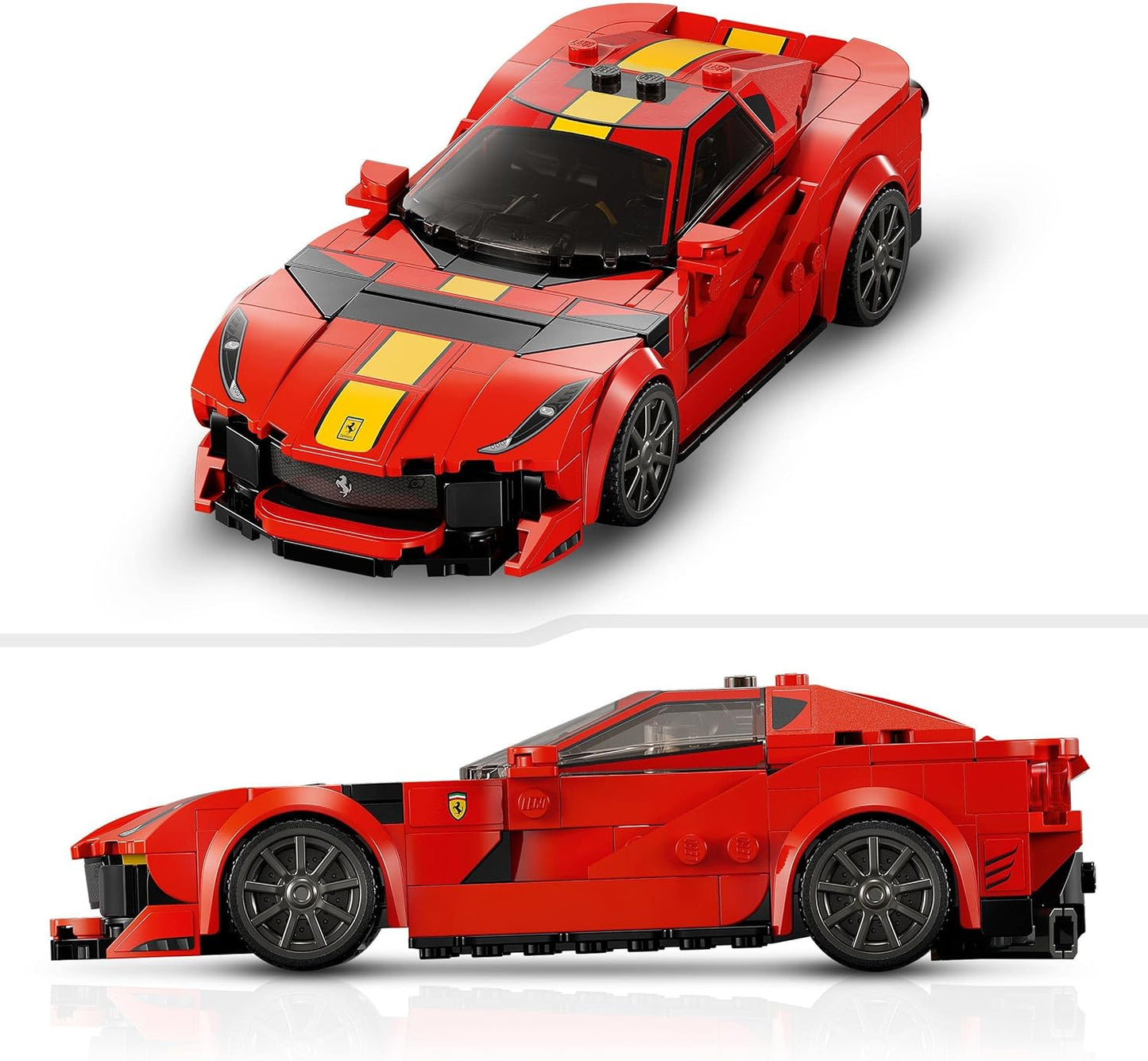 LEGO Speed ​​Champions Ferrari 812 Competizione, Kit de construcción de maquetas de juguete para coches deportivos para niños, niños y niñas, Serie 2023, Set de vehículos de carreras coleccionables 76914