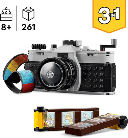 LEGO Criador 3 em 1 flores em regador brinquedo do Welly Boot para 2 pássaros em um poleiro, conjunto de animais para meninas, meninos e crianças, com 3 brinquedos de borboleta, é um ótimo acessório de mesa, presente da natureza 31149