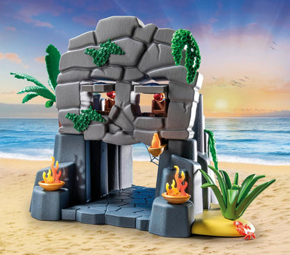 Playmobil 71531 Piratas: Ilha da Caveira, mundo de fantasia pirata, dramatização divertida e imaginativa, conjuntos de jogos adequados para crianças a partir de 4 anos