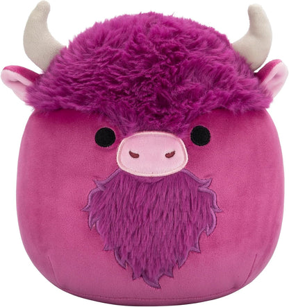 Squishmallows Original 7,5 Polegadas - Dave the Plum Bison