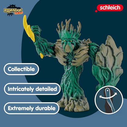 SCHLEICH 70144 Criatura da selva Eldrador Criaturas Brinquedo Estatueta para crianças de 7 a 12 anos, Verde, 11 x 15,1 x 18 cm