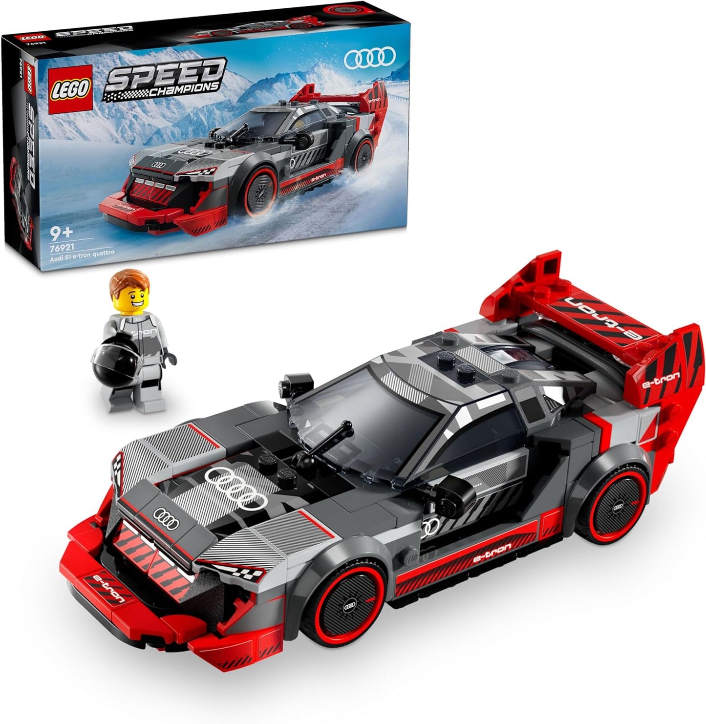 LEGO Speed Champions 2023 McLaren Formula 1 Race Car Toy para crianças de 9 anos ou mais, meninos e meninas que amam brincadeiras independentes, conjunto de modelos de veículos edificáveis, decoração de quarto infantil, presente de aniversário 76919