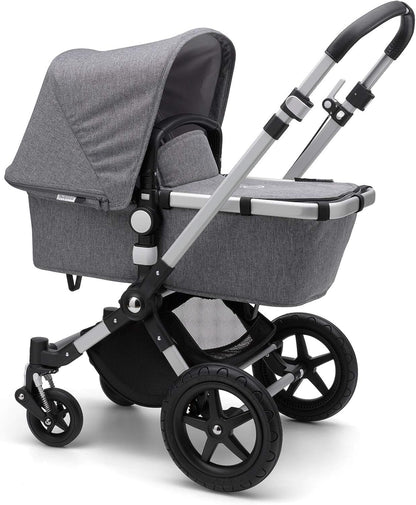 Bugaboo Cameleon 3 Plus Complete, carrinho de bebê e carrinho 2 em 1 com guiador reversível, alumínio, cinza melange - cinza melange