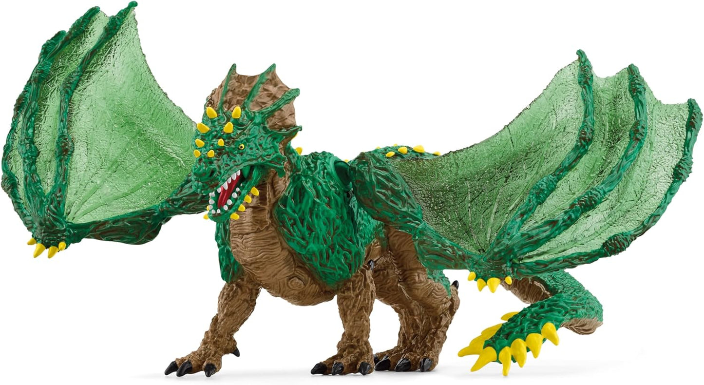 SCHLEICH 70144 Criatura da selva Eldrador Criaturas Brinquedo Estatueta para crianças de 7 a 12 anos, Verde, 11 x 15,1 x 18 cm