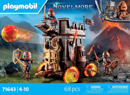 Playmobil Vagão de batalha com canhão de fogo