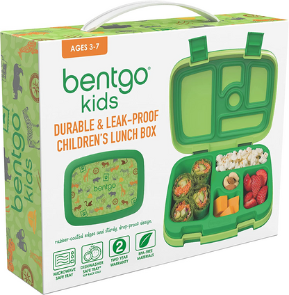 Bentgo lancheira infantil à prova de vazamento, lancheira infantil estilo Bento com 5 compartimentos