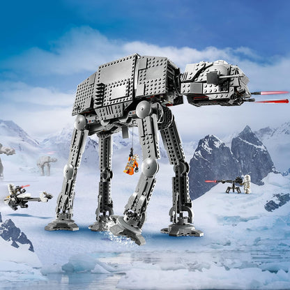 LEGO Kit de construção Star Wars AT-AT 75288, conjunto de brinquedo de construção divertido para as crianças interpretarem missões emocionantes no universo Star Wars e recriarem cenas clássicas da trilogia Star Wars (1.267 peças)