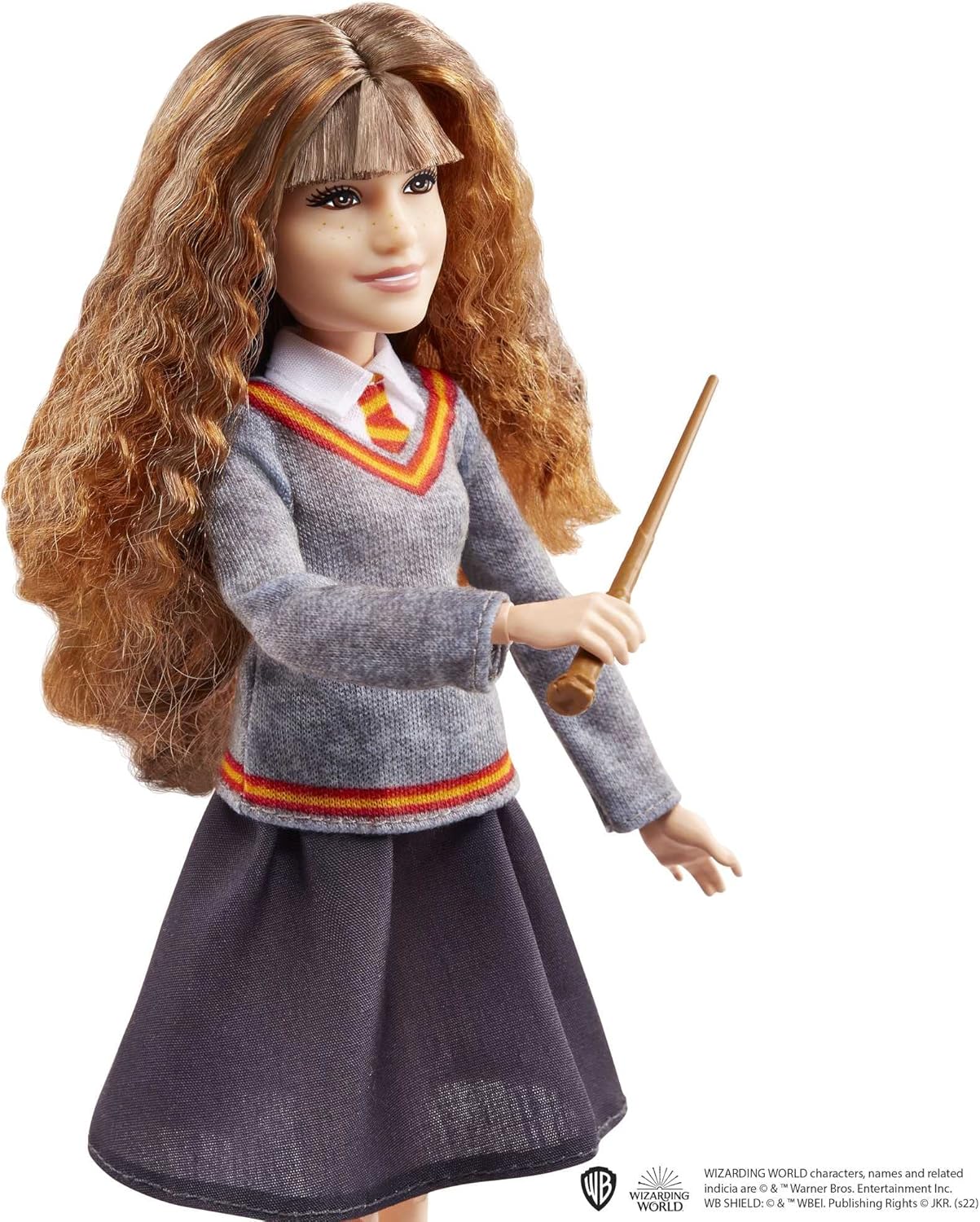 Harry Potter Boneca e conjunto de poções polissuco de Hermione, com boneca Hermione Granger em uniforme e acessórios de Hogwarts, brinquedo para crianças de 6 anos ou mais