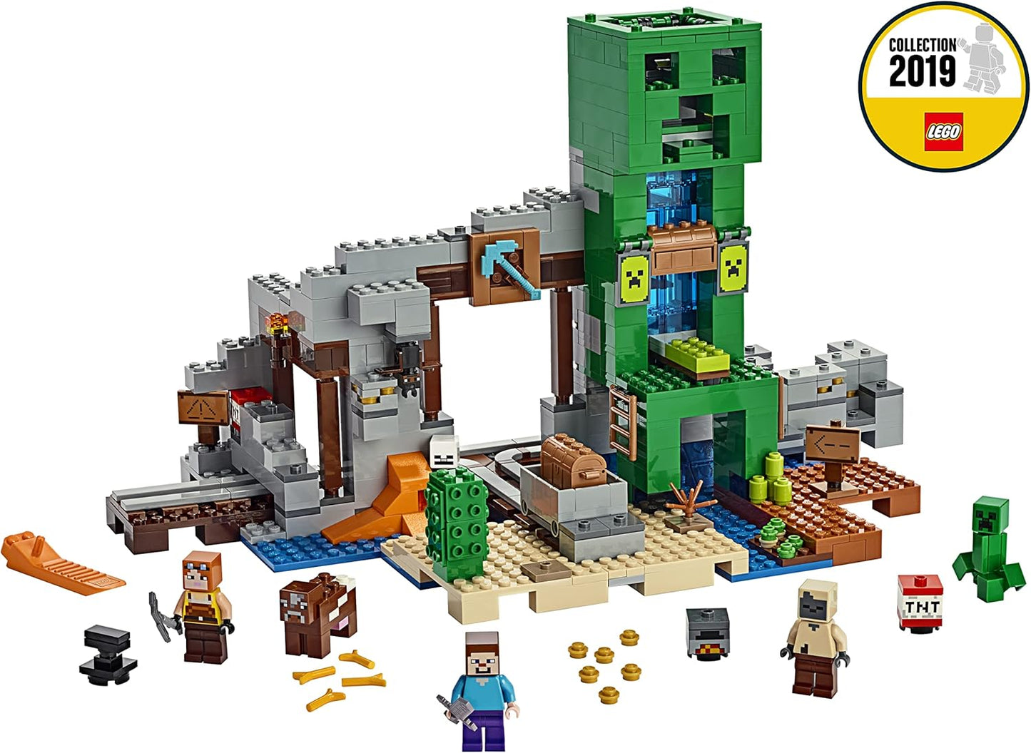 LEGO 21155 Minecraft A Mina Creeper