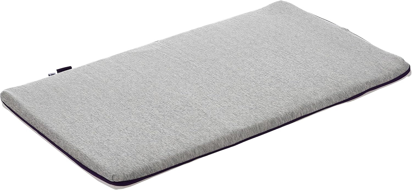 ClevaMama Klevfaom Apoio Cabeceira Carib Cze, Colchões de cama para berço de bebê - 83 x 46 x 4 cm, com