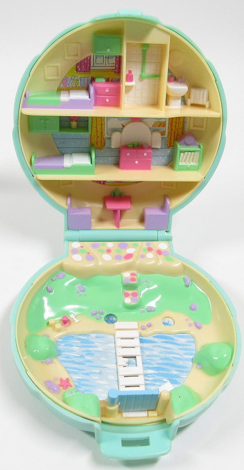 Polly Pocket 1989 Vintage Polly's Beach House Bluebird Brinquedos