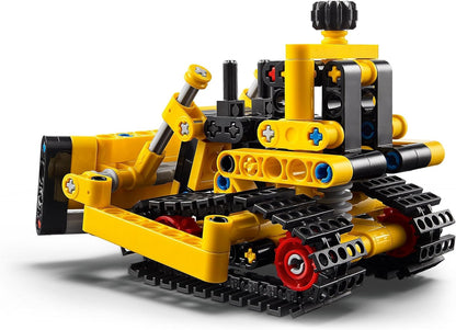 LEGO Conjunto de escavadeiras técnicas para serviços pesados, brinquedo de veículo de construção para crianças, meninos e meninas com recursos realistas para brincadeiras imaginativas, pequena ideia de presente 42163