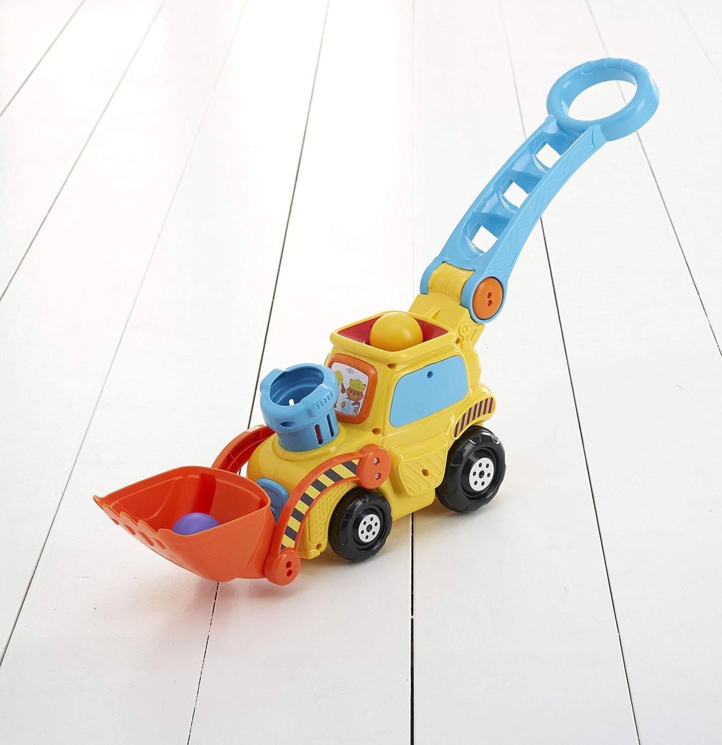 VTech POP e Drop Digger, escavadeira educacional para crianças pequenas, presente de brinquedo para meninos e meninas de 12 meses a 2 e 3 anos