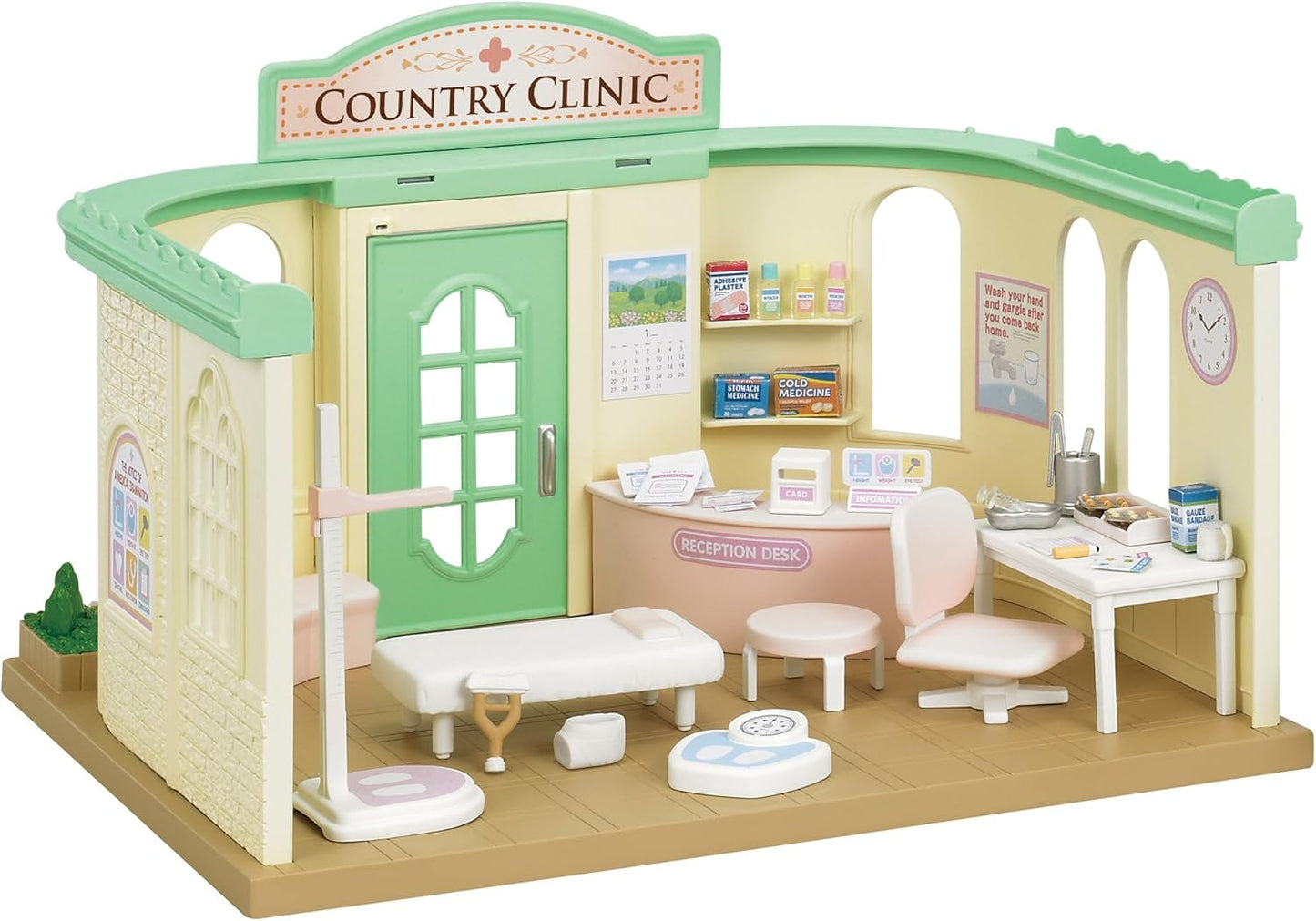 Sylvanian Families Country Doctor e Country Tree School, multicolorido