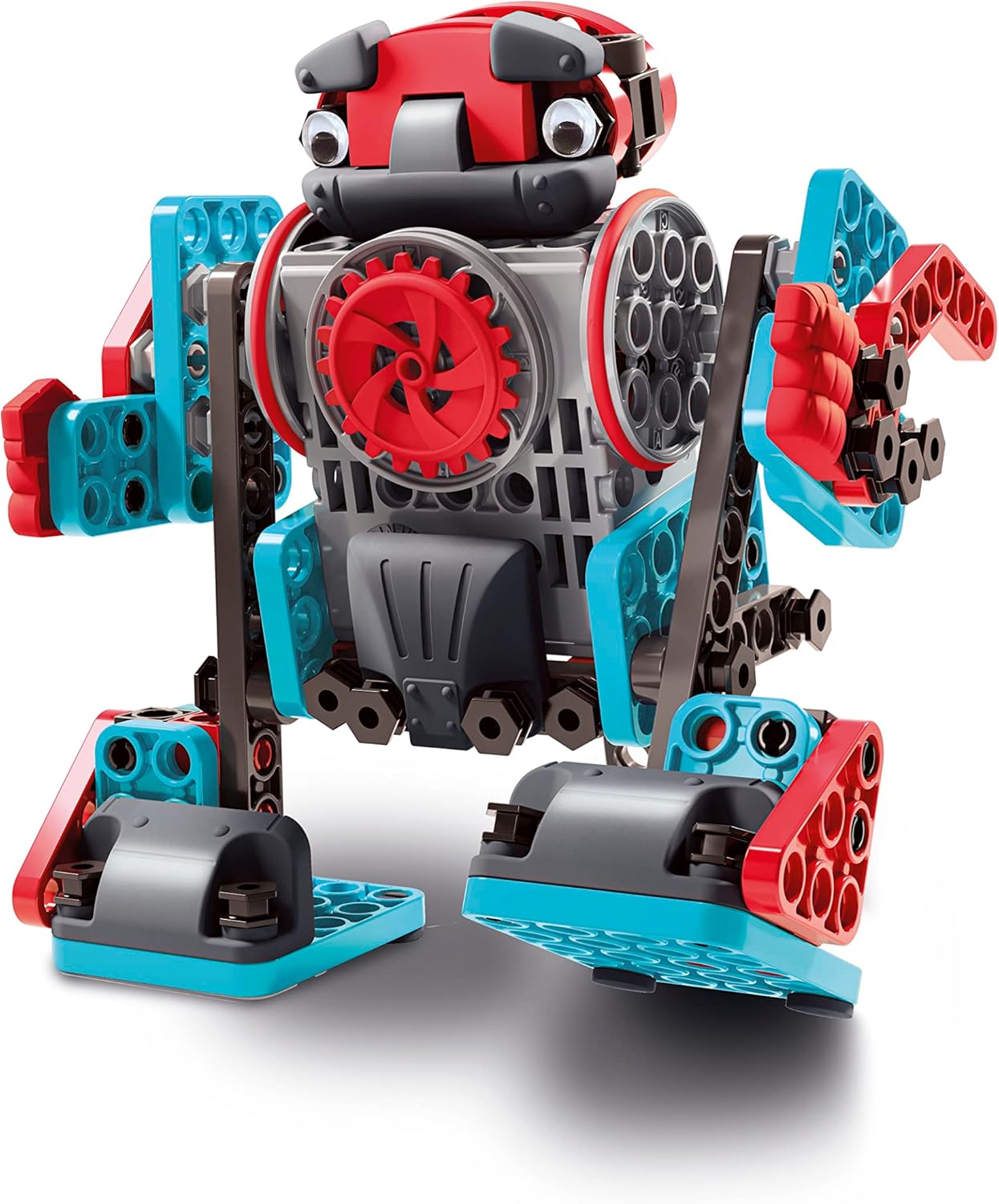 Clementoni 61360 Science&amp;Play Mechanics Junior Motion Robot Building Set, Científico, Regalo para niños a partir de 6 años, Juguetes STEM, Versión en inglés,