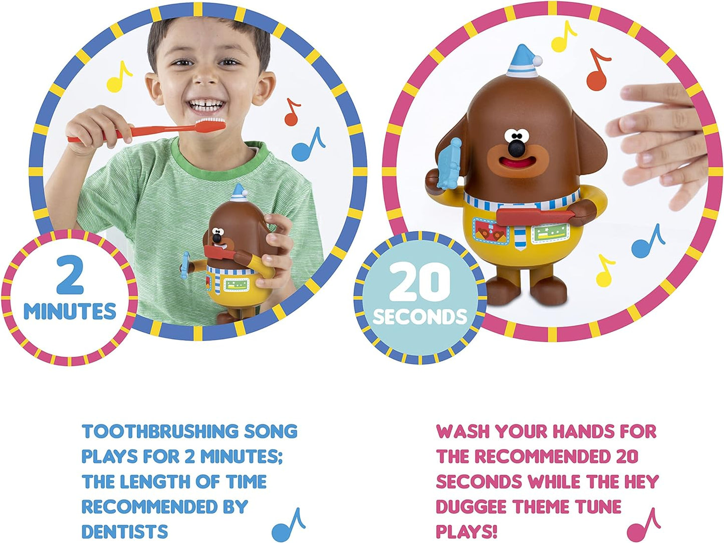 Hey Duggee  539 2146 EA Escova de dentes e hora de lavar as mãos com Duggee, marrom