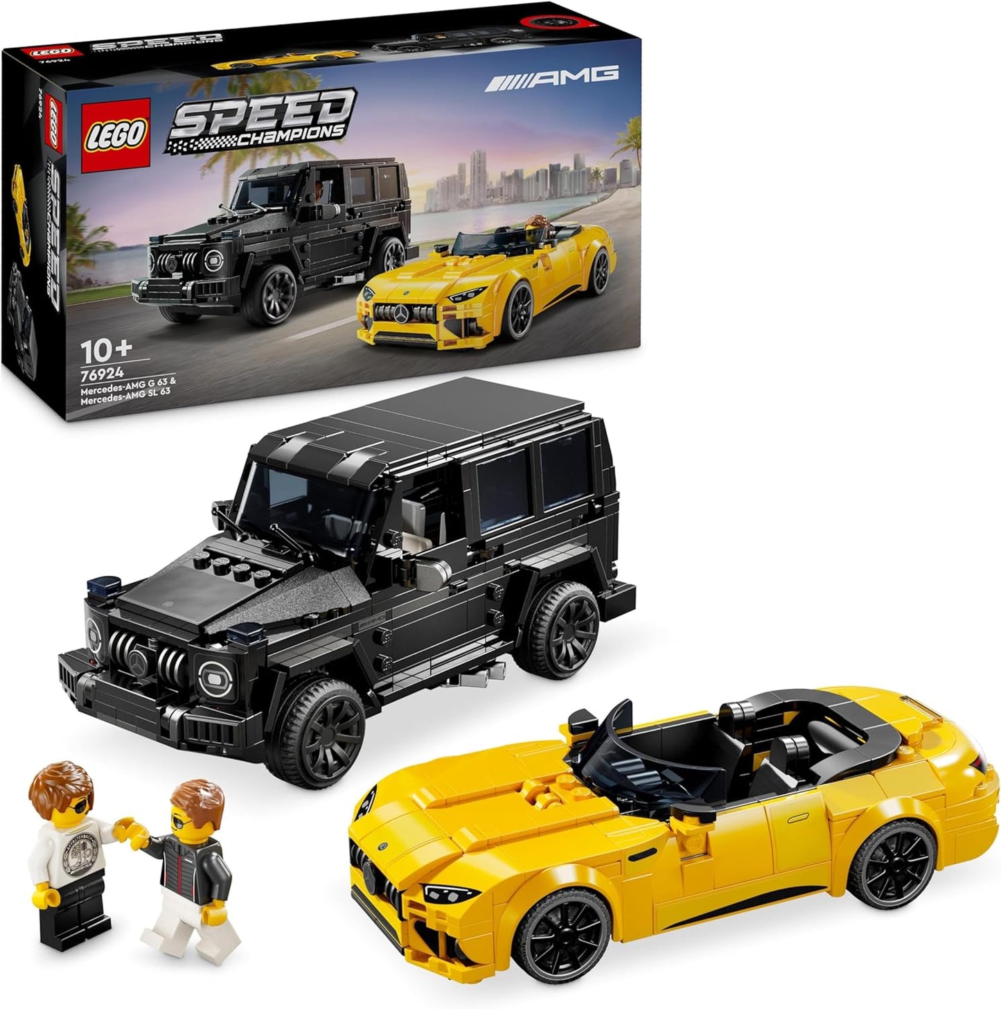 LEGO 76924 Campeones de Velocidad Mercedes-AMG G 63 y Mercedes-AMG SL 63 - 10 años y más 76924