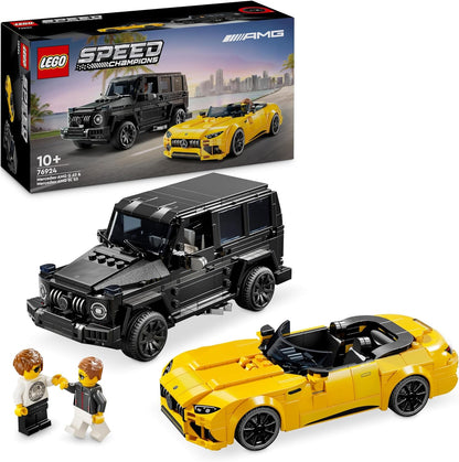 LEGO 76924 Speed Champions Mercedes-AMG G 63 e Mercedes-AMG SL 63 - 10 anos ou mais 76924