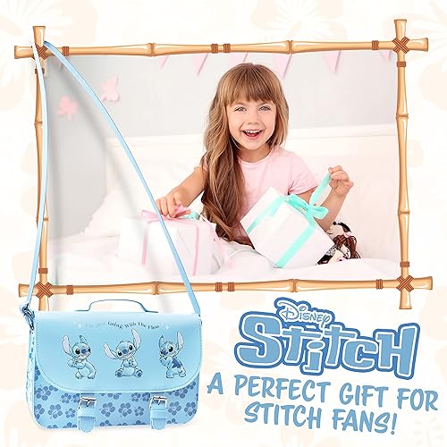 Disney Stitch Bag para meninas, Lilo e Stitch Bolsa tiracolo