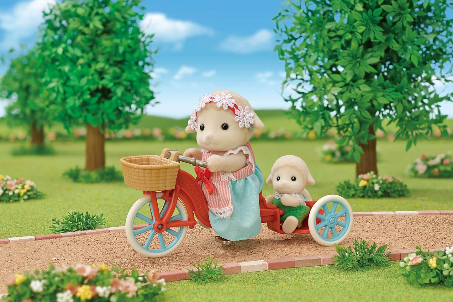 Sylvanian Families Triciclo de entrega de pipoca - Dollhouse Playset 5653