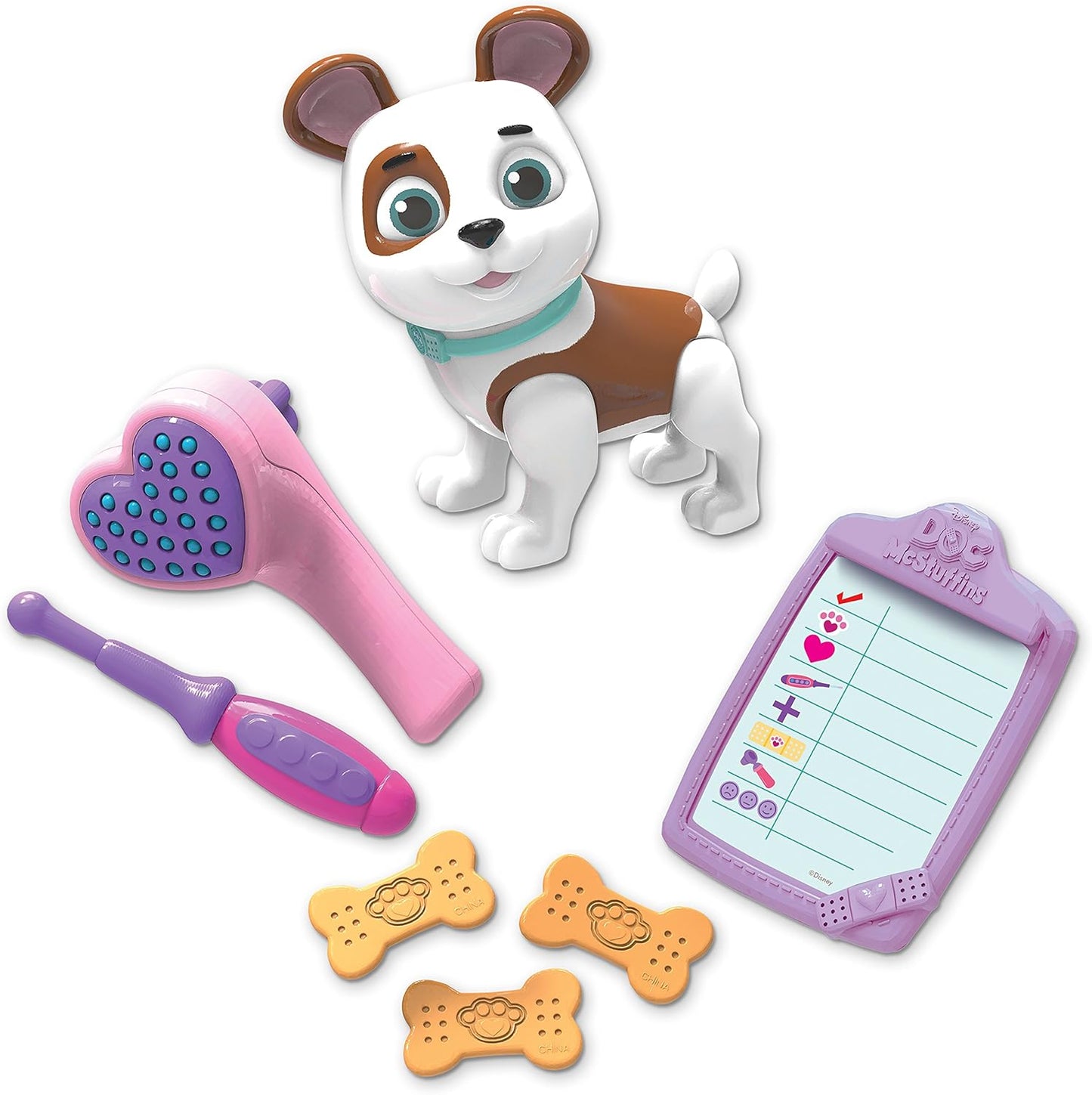 Doc McStuffins 92446 Baby All In One Nursery Pet Rescue Móvel, Multicolorido