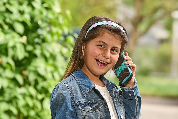 VTech KidiGear Walkie Talkies Explorer, Walkie Talkies externos com conexão digital segura, tocha, efeitos de voz, animações e jogos, brinquedo para crianças de 5, 6, 7 anos ou mais, versão em inglês