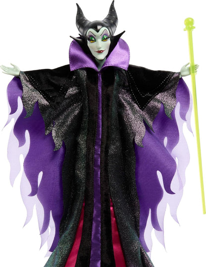 Mattel Disney Collector Maleficent & Aurora Fashion Dolls inspiradas no filme da Bela Adormecida da Disney, presentes para crianças e colecionadores