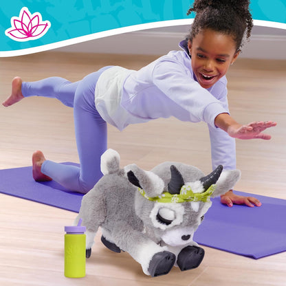 Just Play furReal Daisy the Yoga Goat brinquedo interativo, brinquedos infantis para maiores de 4 anos