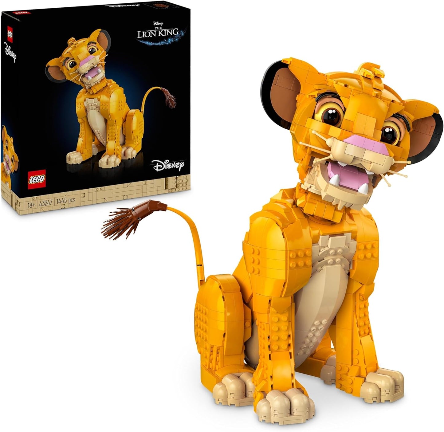 LEGO 43247 Disney Young Simba, o Rei Leão