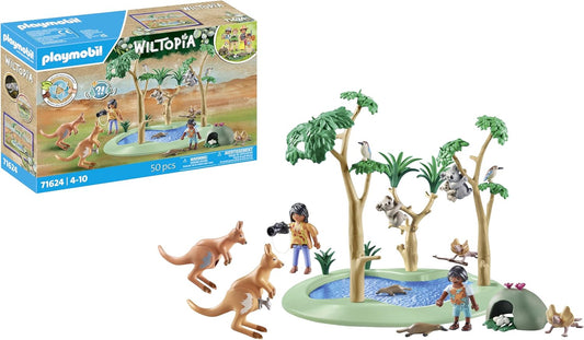 Playmobil 71624 Wiltopia: feito com mais de 80% de material reciclado e de base biológica, conjuntos detalhados adequados para crianças a partir de 4 anos