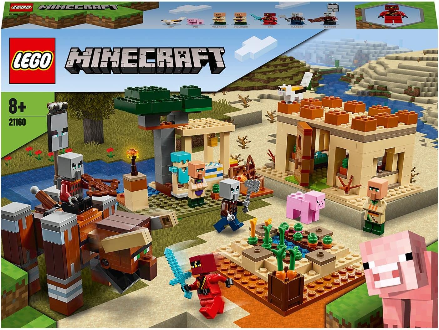 LEGO 21160 Minecraft O Ataque Illager