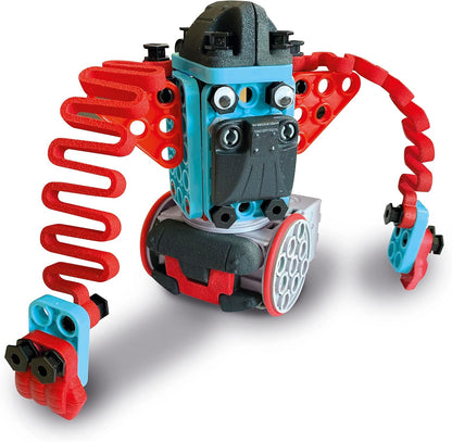 Clementoni 61360 Science&amp;Play Mechanics Junior Motion Robot Building Set, Científico, Regalo para niños a partir de 6 años, Juguetes STEM, Versión en inglés,