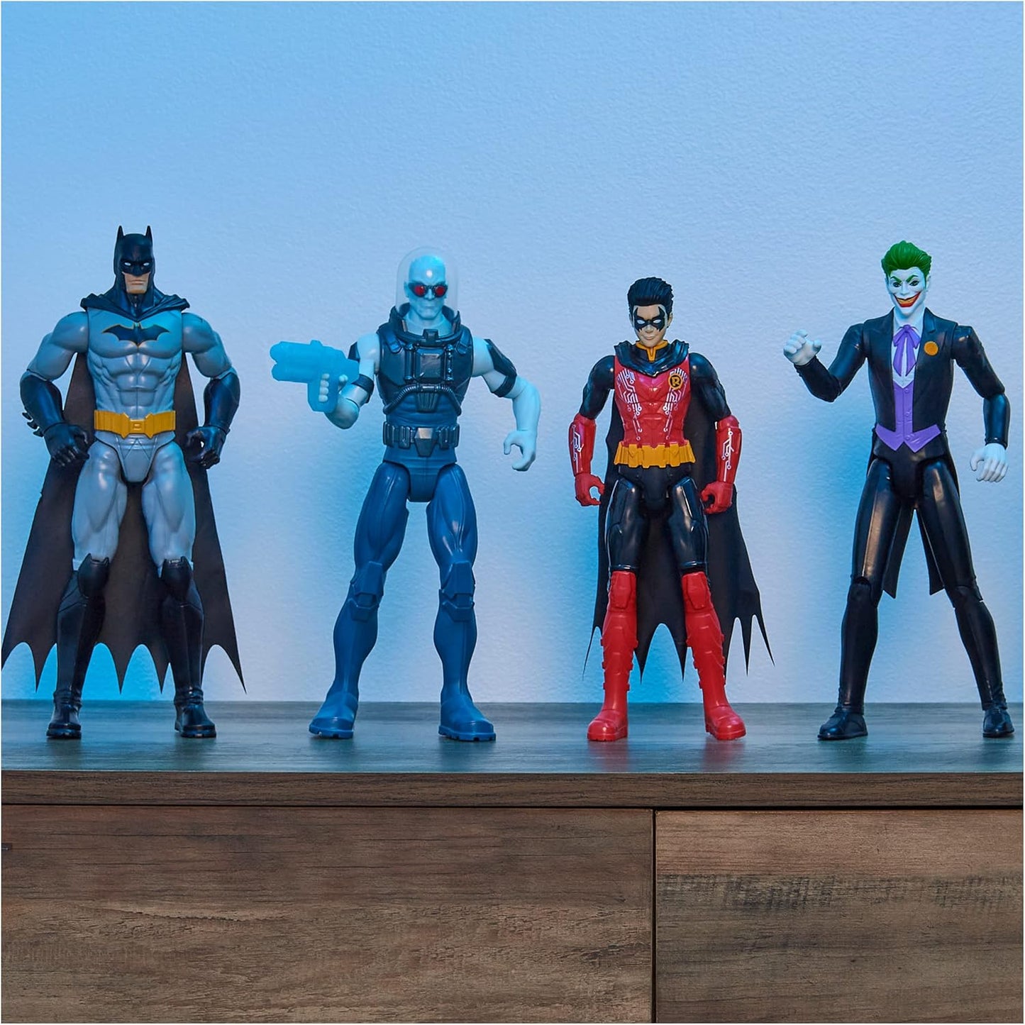 DC Comics, boneco de ação Red Hood de 12 polegadas, brinquedos infantis para meninos e meninas de 3 anos ou mais