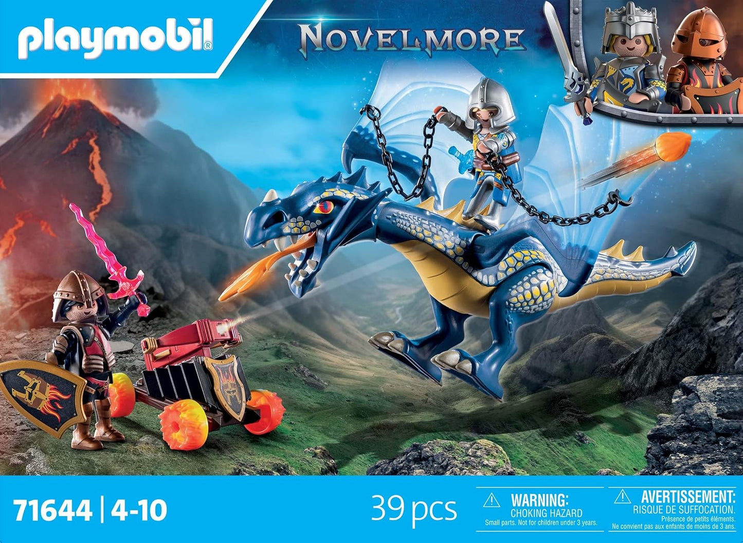 Playmobil Dragão em combate